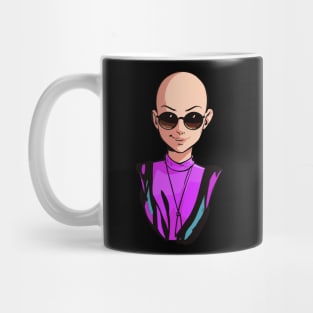 Bald girl Mug